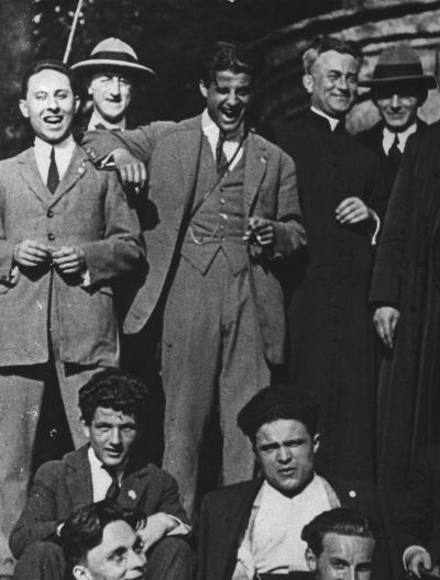 Pier Giorgio Frassati with his friends
